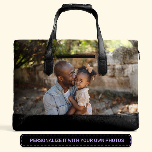 Custom Photo - Personalized Men Briefcase TCMBCM03