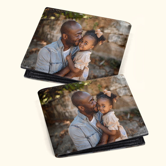 Custom Photo - Personalized Folded Wallet For Men TCLFWM03