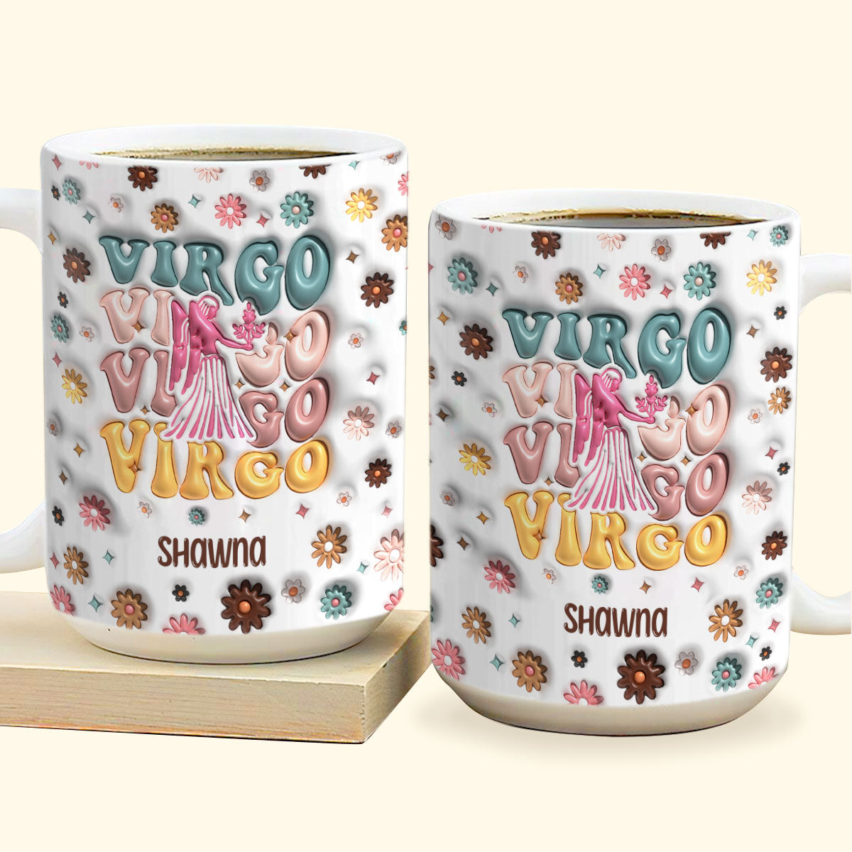 Zodiac Sign - Personalized Ceramic Coffee Mug TCCCMHN222