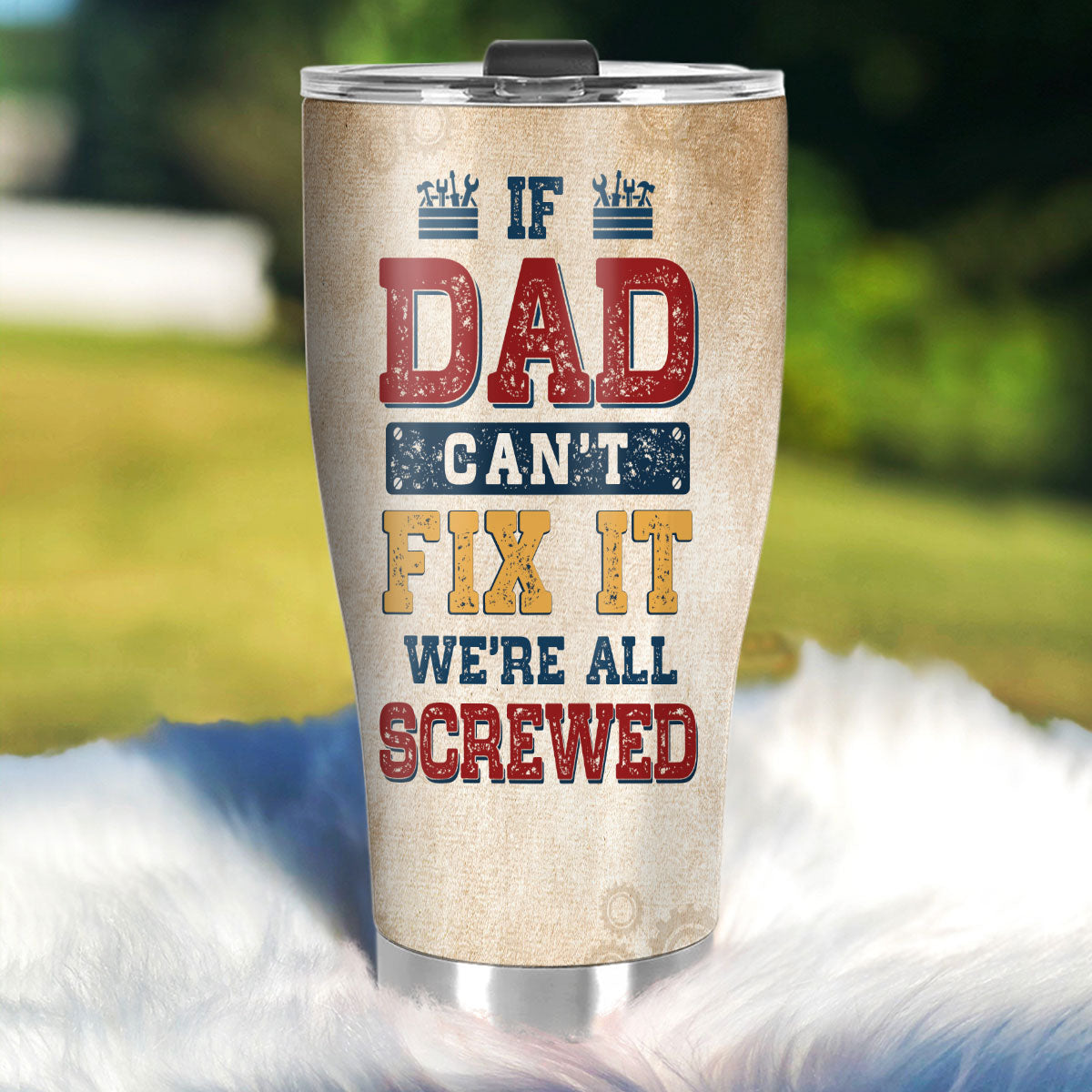 Dad's Garage 20oz, 30oz, 40oz Personalized Tumbler TCSSTN13