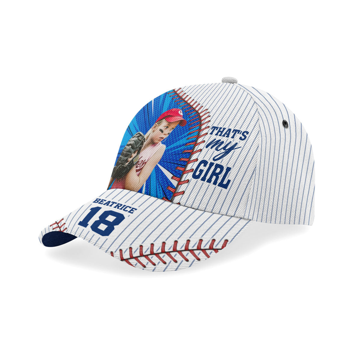 My Heart Is On That Field - Personalized Classic Cap TCCCN53