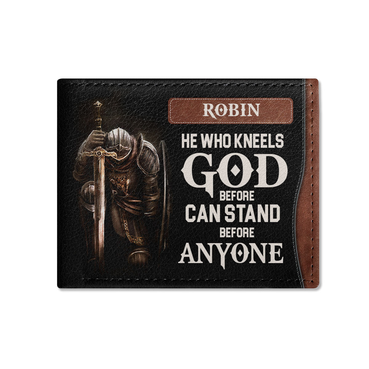 Son Of The King - Personalized Folded Wallet For Men TCLFWM1028