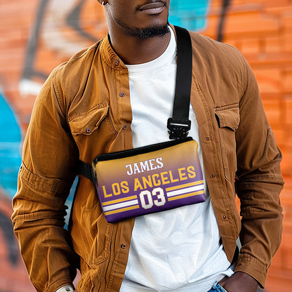 Basketball - Personalized Men Cross Body TCMCBM01