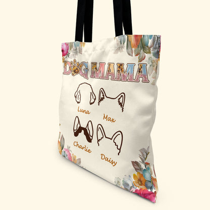 Dog Mama - Personalized Tote Bag TCM27