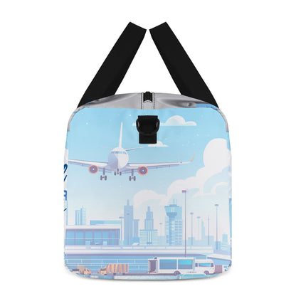 Just A Girl Who Loves Traveling - Minimalist Duffle Bag TCMDBN50