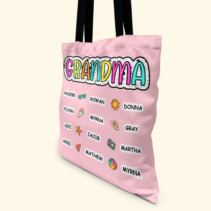 Grandma Sun - Personalized Tote Bag TCTBN57