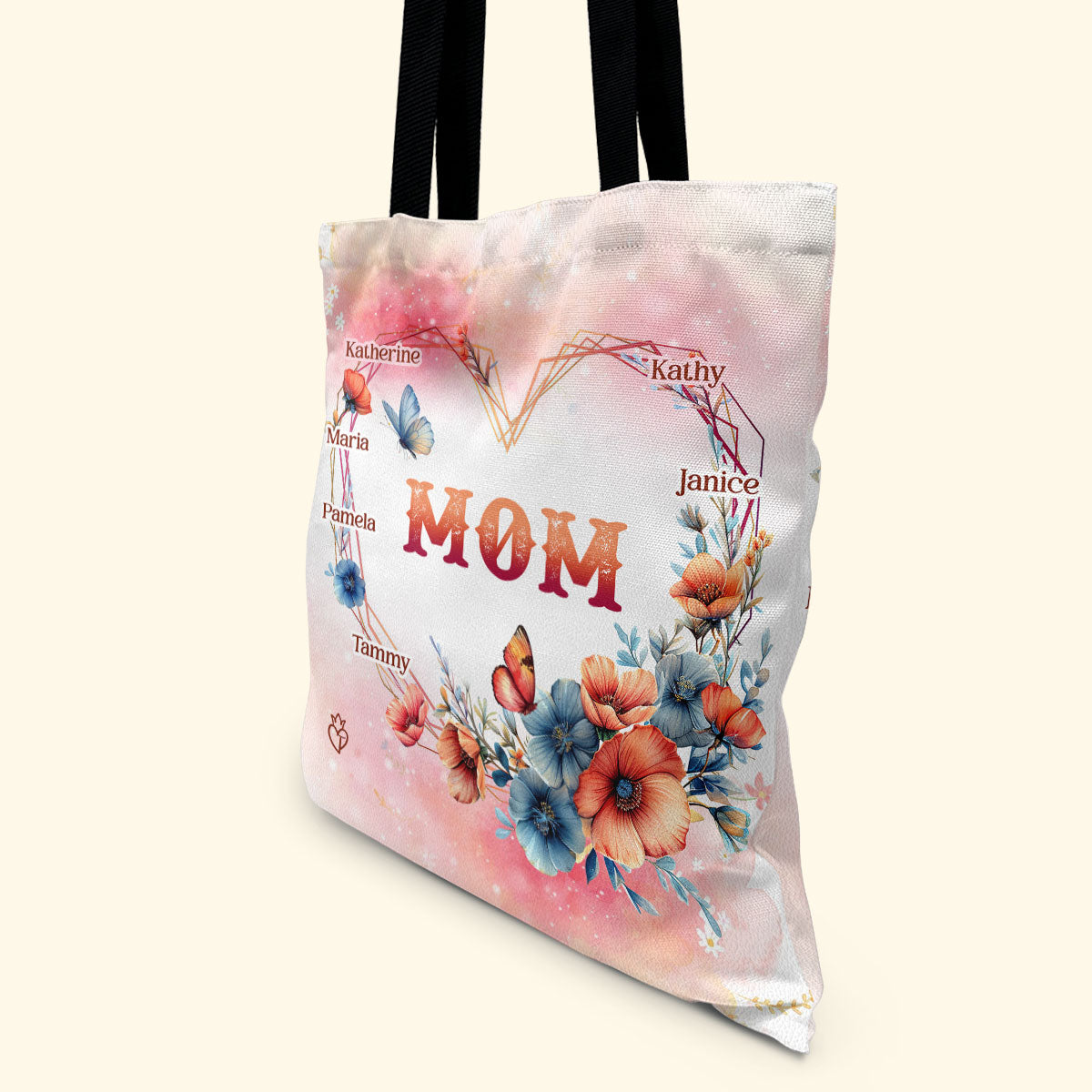 Happy Mother's Day - Personalized Tote Bag TCM28