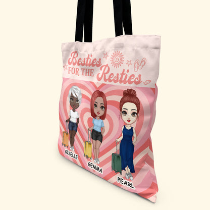 Besties For The Resties  - Personalized Tote Bag TCTBN66