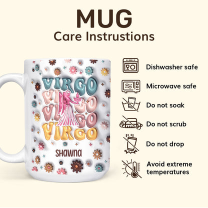 Zodiac Sign - Personalized Ceramic Coffee Mug TCCCMHN222