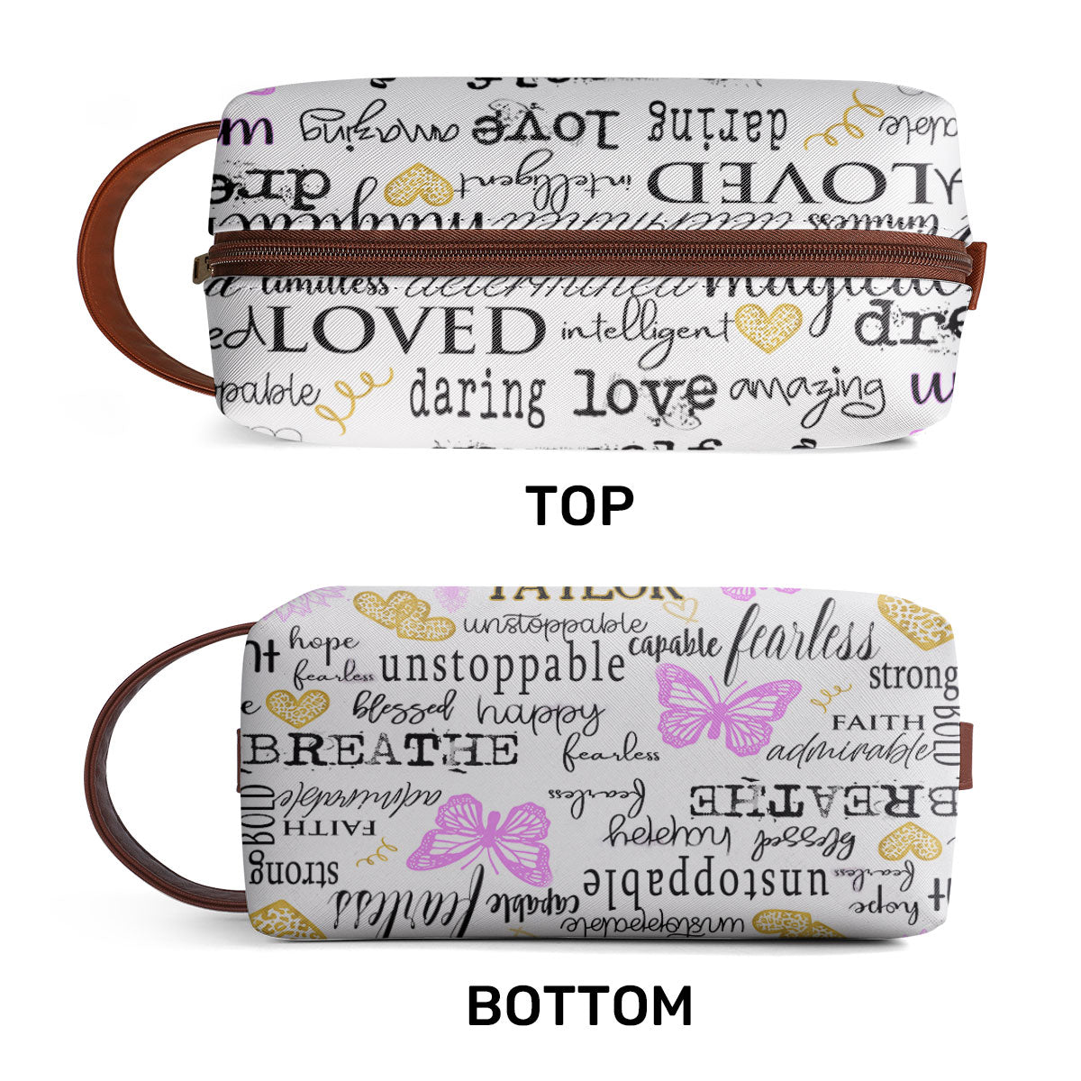 Make Yourself A Priority - Personalized Toiletrie Bag TCTLTBN62