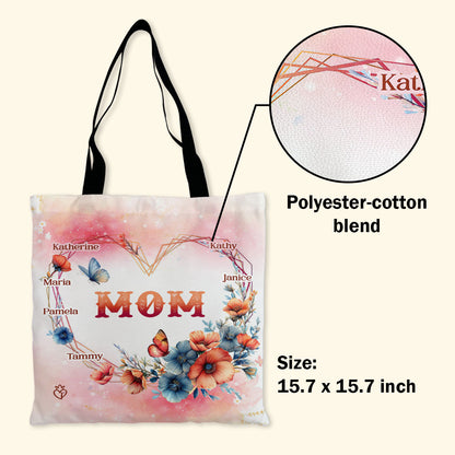 Happy Mother's Day - Personalized Tote Bag TCM28