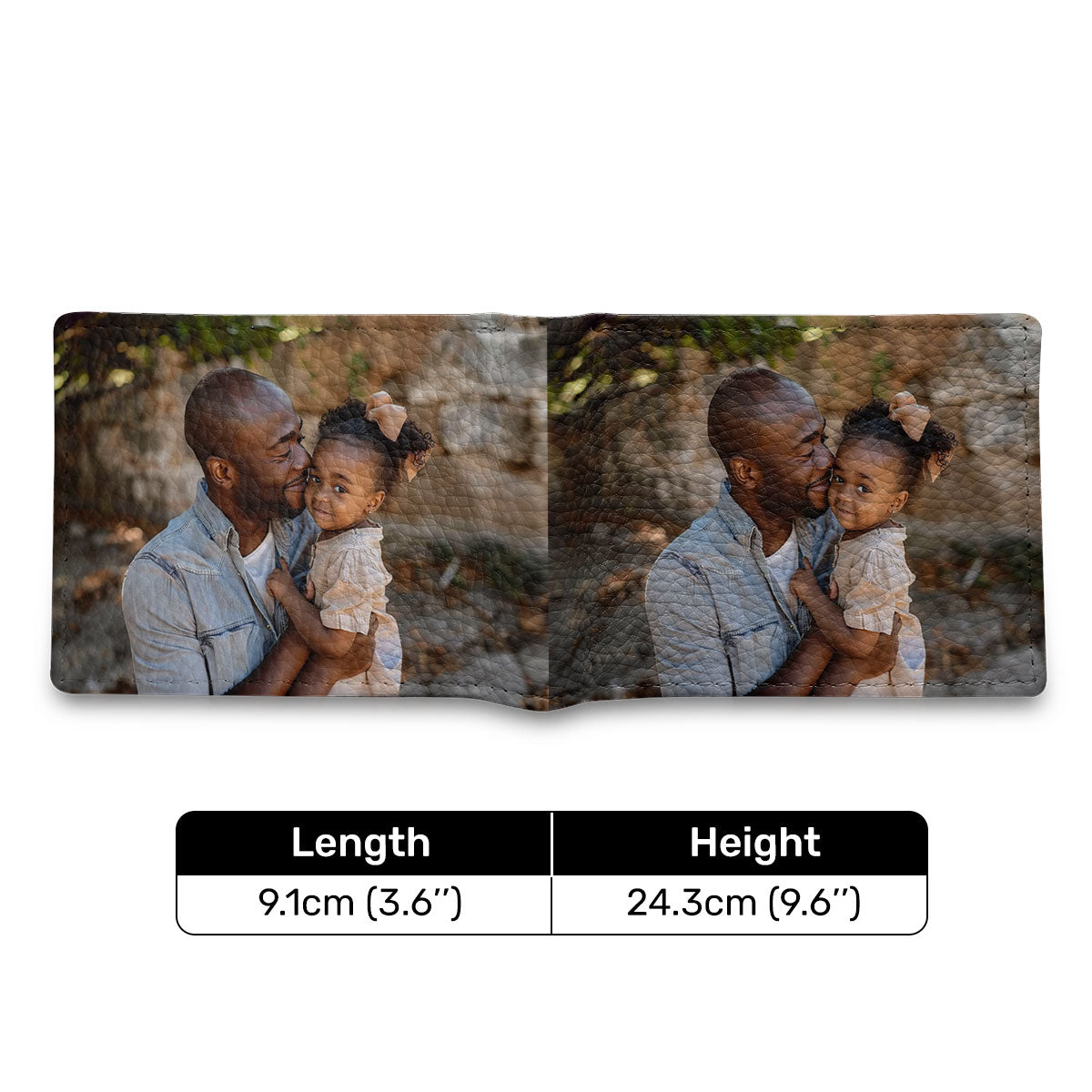 Custom Photo - Personalized Folded Wallet For Men TCLFWM03